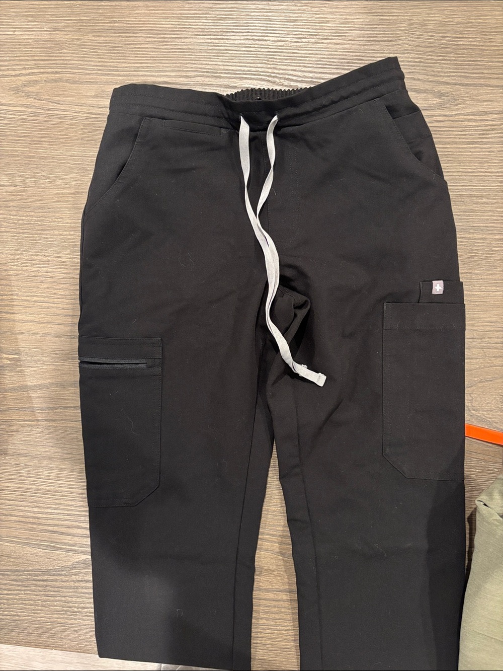 FIGS Black Yola Skinny Scrub Pants XXS Tall